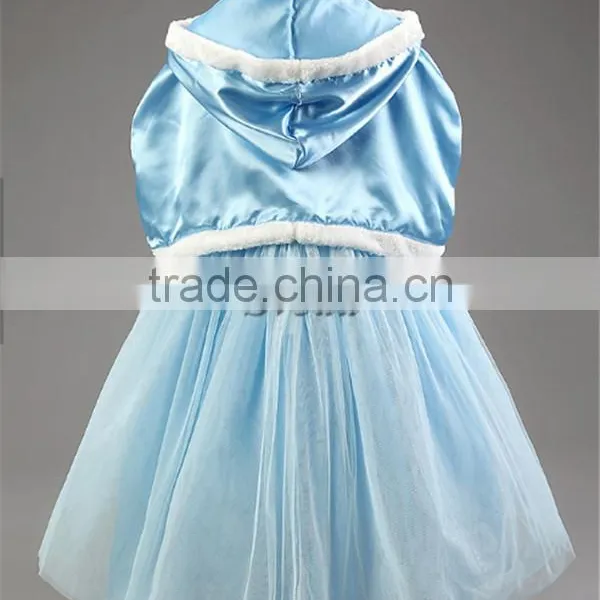Hot Selling Girls's Dress Christmas Dress With Shawl Kids Girl Dress Wholesale With Hoodies photo-5
