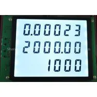 LCD Display Screen of Tanker