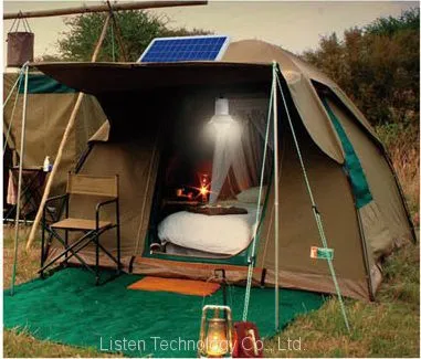 5W Solar LED Lamp Emergency Home Outdoor Camping Hunting Light Lamp photo-2