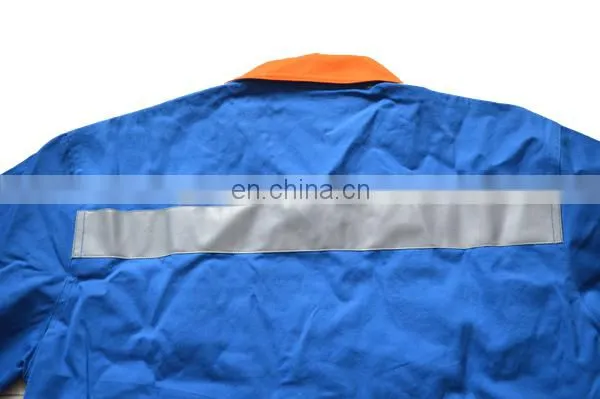 High Quality Cotton Flame Retardent Safety Fireman Work Suit photo-4