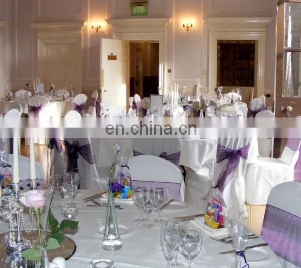 Latest Organza Cheap Chair Covers Chair Sashes photo-4