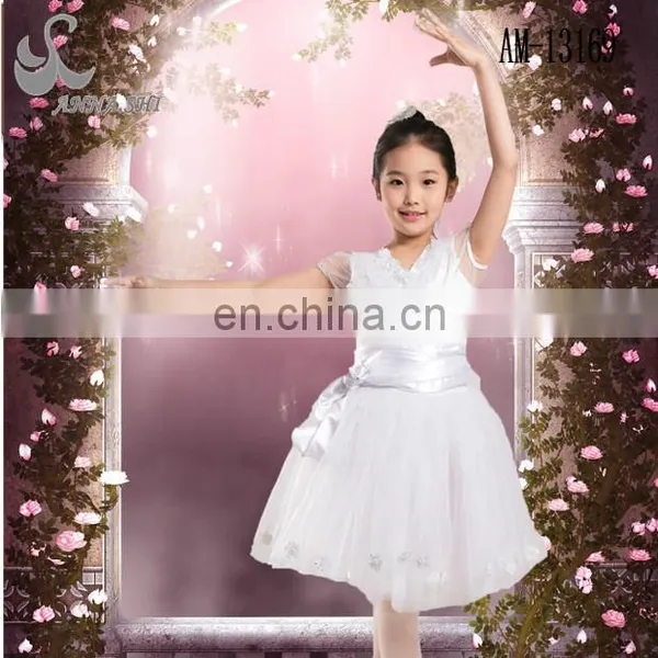 Amazon Soft Beautiful White Classical Kid Girls Ballet Tutu
