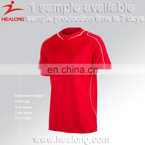 2017 Higth Quality Cheap Custom Sublimation Printing Football Shirts Soccer Jersey Customized Design Sublimation Soccer Uniform photo-3
