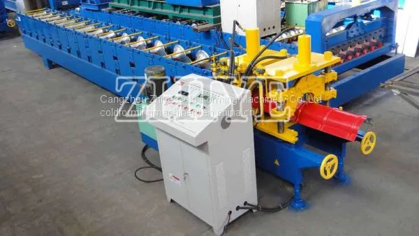 Metal Roof Ridge Capping Roll Forming Machine photo-2