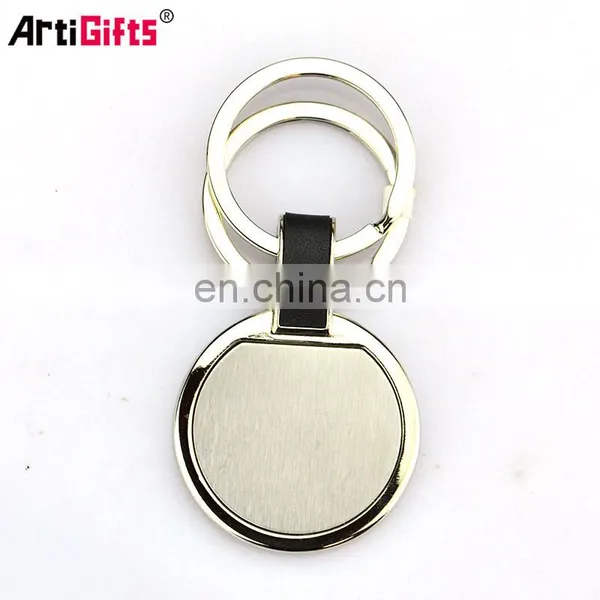 Personalized Manufacturers Made Cheap Wholesale Bulk Fashion Metal Custom Car Brand Logo Leather Keychain photo-5