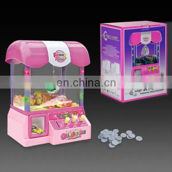 Crane Claw Machine Mini Toy Grab Doll Machine for Kids Machine With Light Hot Selling in China photo-2