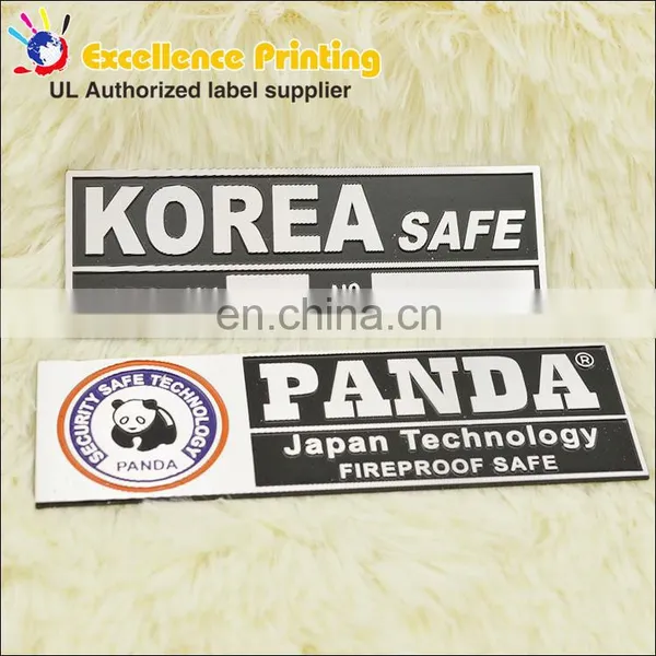 Custom Private Sticker Car Metal Nameplate photo-4
