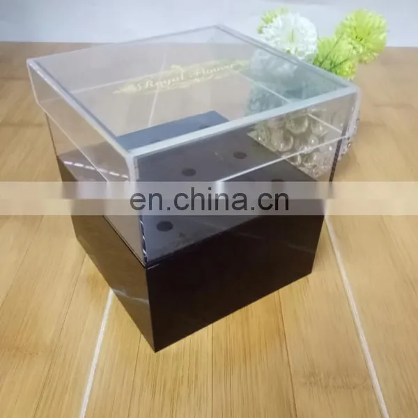 New Style Flower Box Luxury Music Acrylic Flower Box photo-5