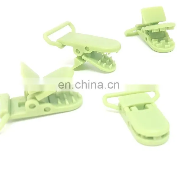 Hot D Shape Kind of Design for Baby Dummy Plastic Pacifier Clip Belt Buckles photo-5