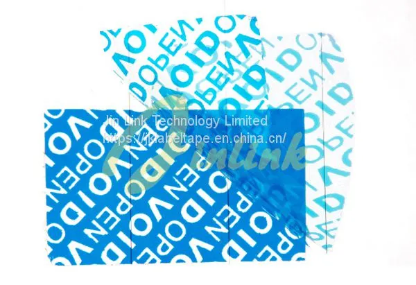Full Residue Tamper Evident Security VOID Label Material,Tamper Proof Security Label,tamper Evident Security Tape