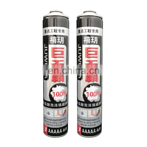 Polyurethane Fire Resistant Adhesive Foam and Spray Cans Aerosol Made in China photo-6