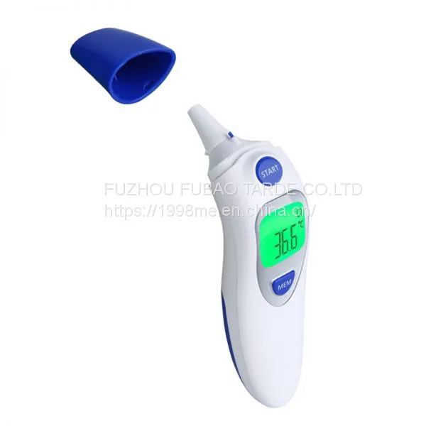 LCD Infrared Digital No Contact Thermometer Ear Thermometer All Ages Forehead Thermometer photo-3