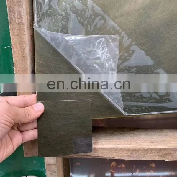 0.6mm Stainless Steel Plate Decorative Steel Sheets for Ceiling photo-2