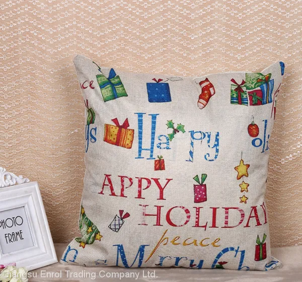 Christmas Style Home Sofa Pillow Case photo-2