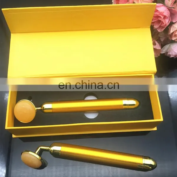 Vibration Skin Tightening Beauty Bar Gold Bars 24k Pure photo-3
