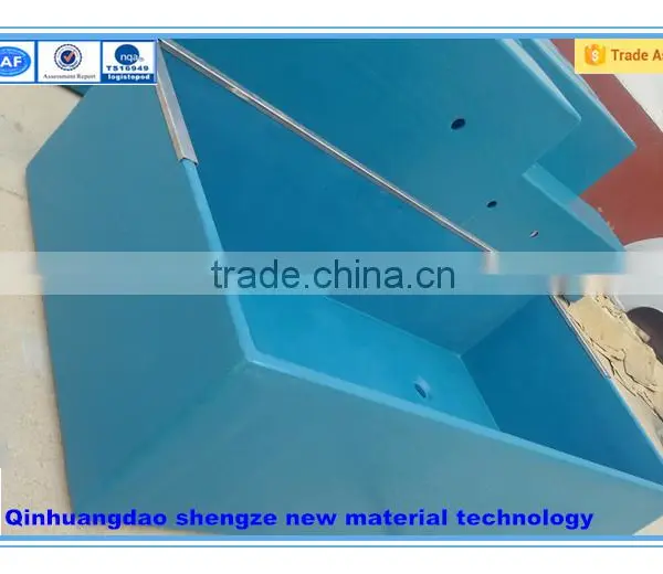 FRP Fish Farm Tank, Gel Coating Surface Treatment, Fish Farming Application Tank photo-3
