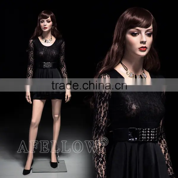 Lifelike Full Body Standing Fiberglass Wholesale Female Mannequins CARO4 photo-2