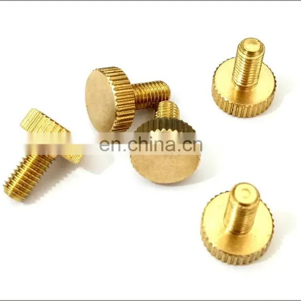 Anodized Aluminum Screw m3 Knurled Thumb Screw Diamond Thumb Screw photo-2