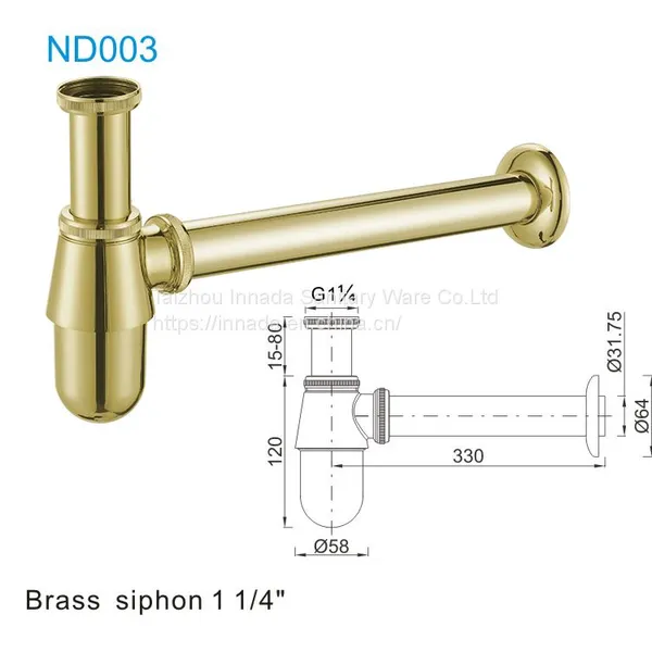 Sanitary Ware Bottle Trap Siphon P Trap photo-3