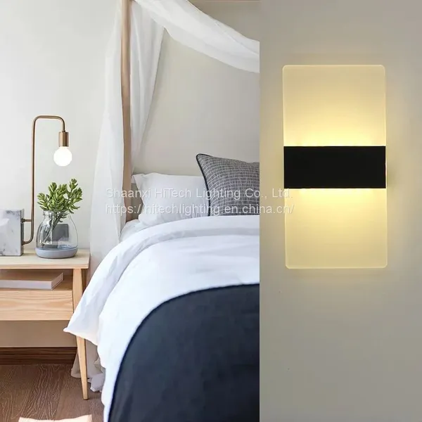 LED Wall Light 220V 110V Bedroom Bedside Light Living Room Balcony Aisle Wall Lamp Corridor Wall Sconce Lamp photo-5