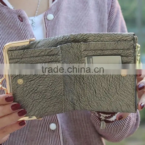 Shinny Vintage Wallet Purse Cartera Billetera Para Dama Mujer Muchachas photo-6
