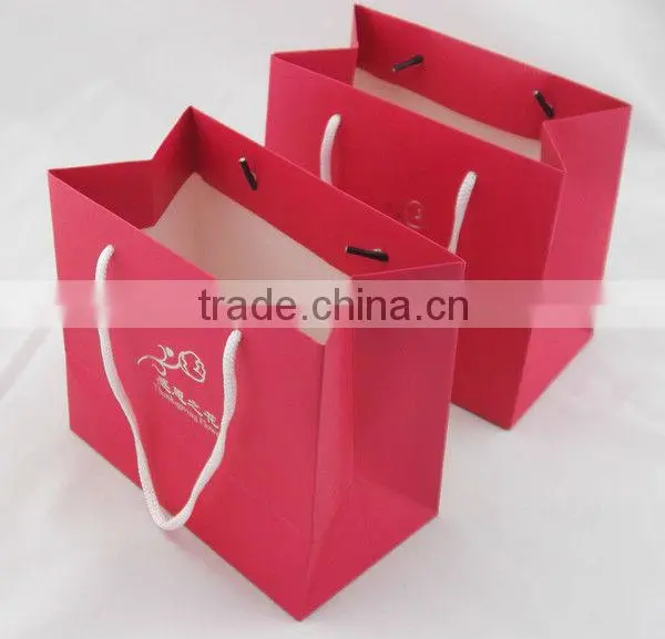 New Design Luxury Recycle Paper Bag Price,paper Gift Bag Manufacturer photo-2