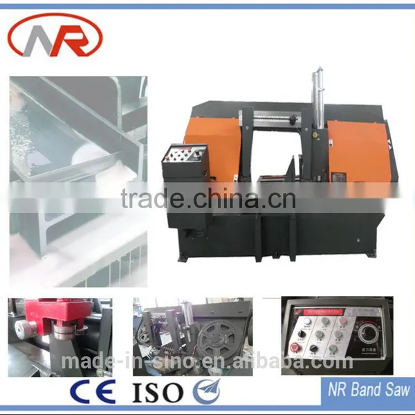 Good Quality GZ-4240/65 Semi Auto Hydraulic Band Saw Tools Electric Saw Prices photo-5
