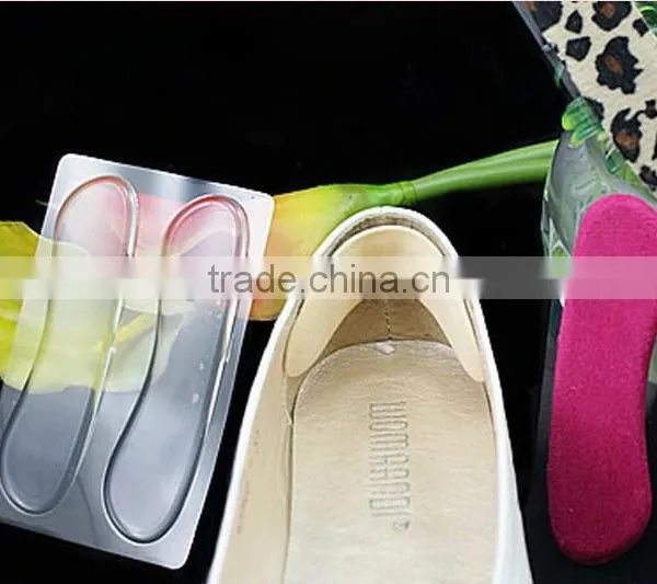 Hot Selling Products Pain Releif Transparent Silicone Gel Heel Pad/heel Stick Foot Care Soft Protection Insoles