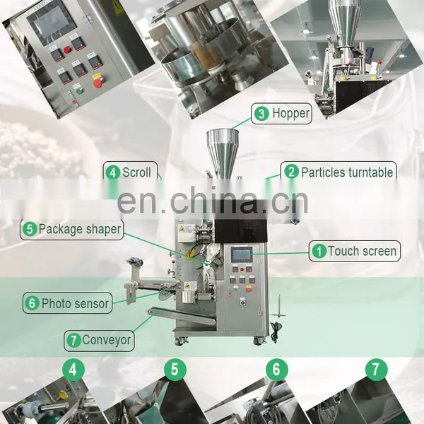 Small Business Filter Tea Bag Packing Machine Multifunctional Best Price With Thread photo-2
