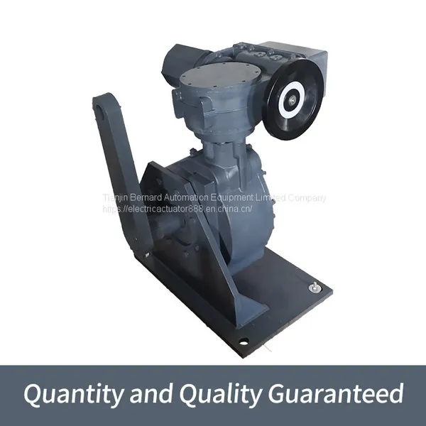 Bernard Induced Draft Fan Actuator B+RS800/F65H Intelligent Angular Stroke Electric Actuator photo-4