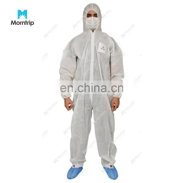 Wholesale Price White List Factory Livestock Breeding Use Clothing Comfortable and Durable PP Coverall With OEM Service photo-5