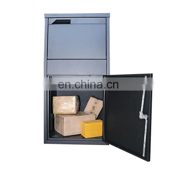 Large Powder Coating Package Delivery Box Steel Garden Outdoor Parcel Drop Box photo-5