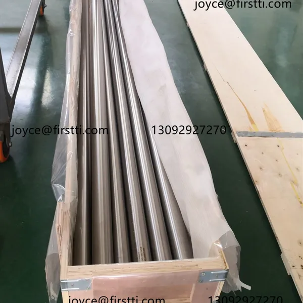 ASTM B348 Titanium Bars，Grade5/Ti-6al-4v Titanium Alloy Bar/rod photo-5