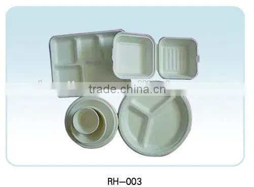 Eco-friendly Molded Pulp Tableware for Snack