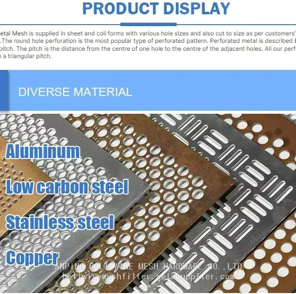 Quality SS316 Perforated Metal Mesh/round Hole Perforated Metal Mesh,BOLI Perforated Metal Plate/BOLI WIRE MESH Sheets