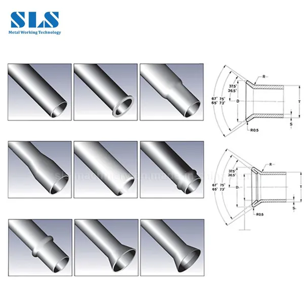 Tube Taper End Forming Machine Automatic Metal Tube Reducer Pipe End Shrinking Machine photo-5