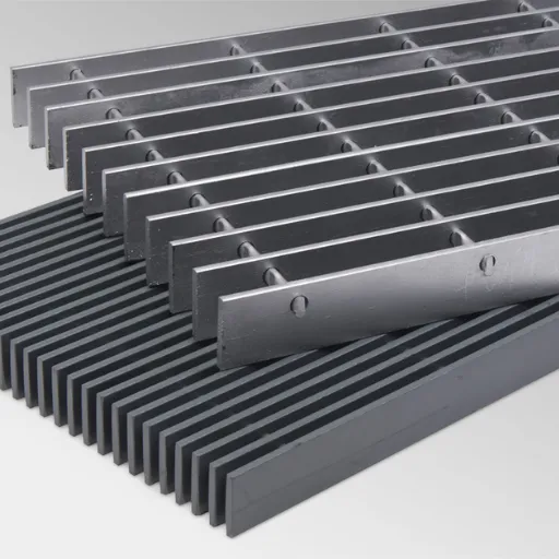 Hot Dipped Galvanized Steel Grating Custom Sizes With Technical Support photo-3