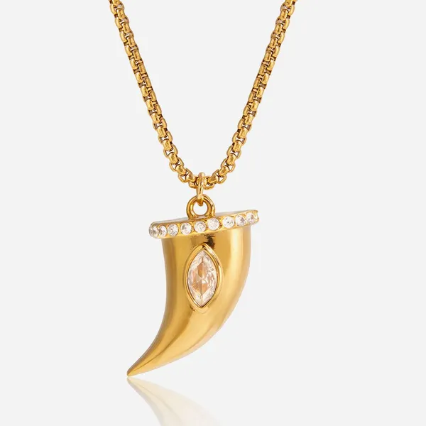CNC Precision Cut Stainless Steel Necklace With Titanium Nitride Barrier - Scratch Resistant photo-5