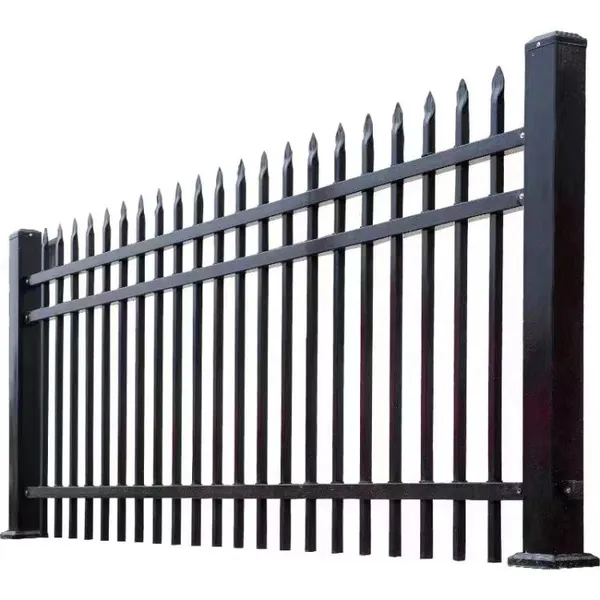 High-Quality Galvanized Steel Wrought Iron Fence for Ornamental and Decorative Use