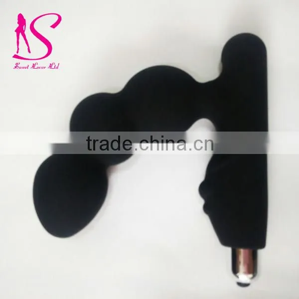 2016 Top Selling Silicone Anal G-Spot Vibrator Good Design Anal Vibrator For Man photo-2