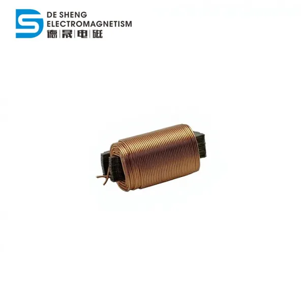 Customization Electromagnet Self-Adhesive Hollow Core Coil Solenoid Coil photo-3