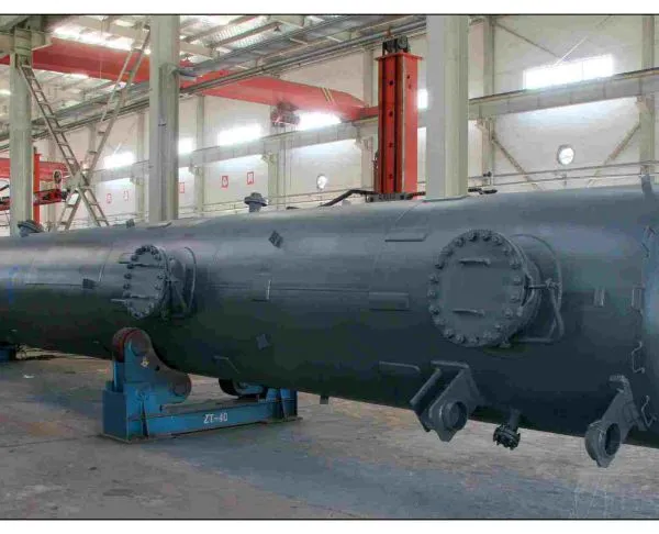 Custom CS/SS304/FRP Distillation Column & Absorption Tower, Chemical Packed Scrubber Tower OEM Manufacturer photo-2