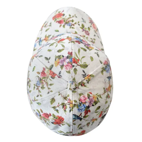 Custom All Over Print Baseball Cap Wholesale High Quality 6 Panel Floral Sublimation Flower Hat for Women photo-4