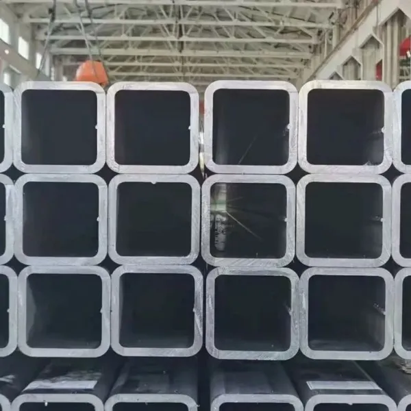 ASTM A500 Carbon Steel Square Pipe Q235 Q345 Hot Rolled Welded Rectangular Steel Tube for Construction photo-4