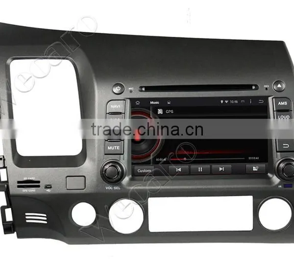 Wecaro Android 4.4.4 Car Dvd Player Touch Screen for Honda Civic Dashboard TV Tuner 2006 - 2011 photo-2