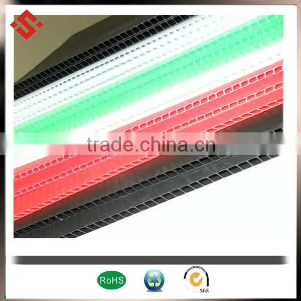 Eco-friendly Colourful pp Corrugated Boards/sheets for Layer Pads photo-2