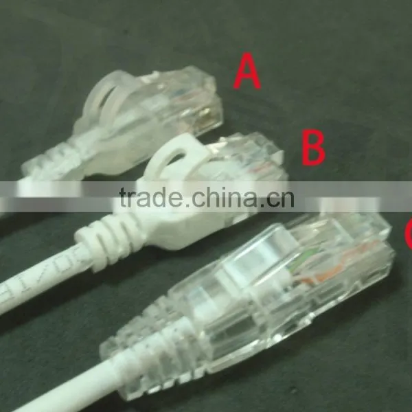 100% Fluke Test Slim UTP CAT6A PATCH CABLE RJ45 Cable photo-2