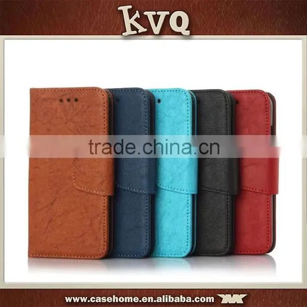 Crossing Pattern PU Leather Material TPU Phone Case for Apple Iphone 6s photo-2