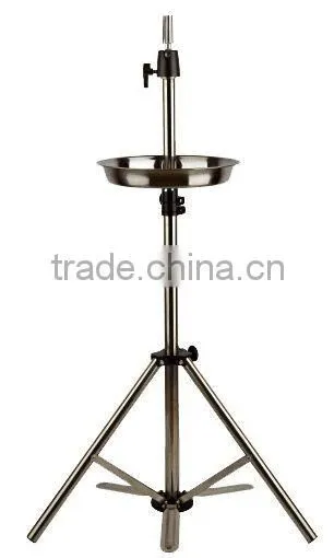 Adjustable Wig Head 63'' Stainless Steel Training Tripod Mannequin Head photo-2