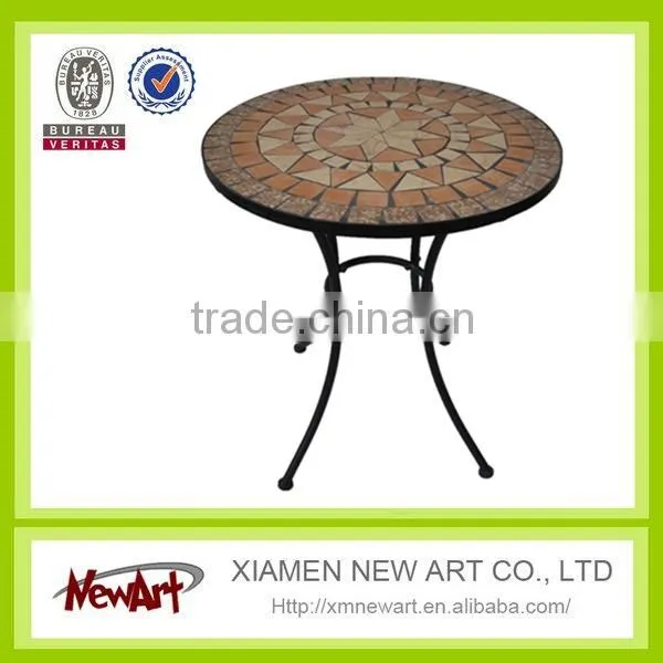 Patio Furniture Metal Mosaic Furniture Outdoor Pool Metal Mosaic Furniture